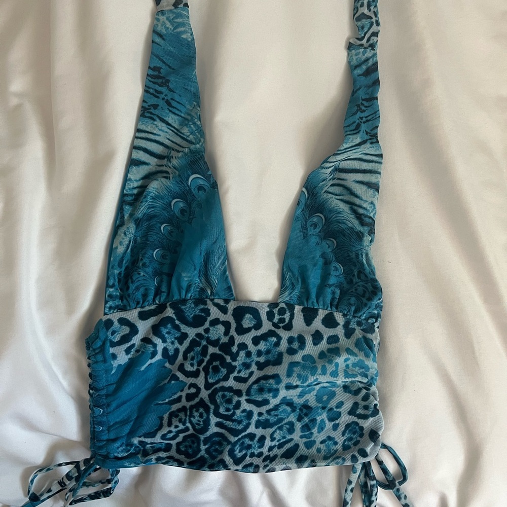Tiger mist halter top